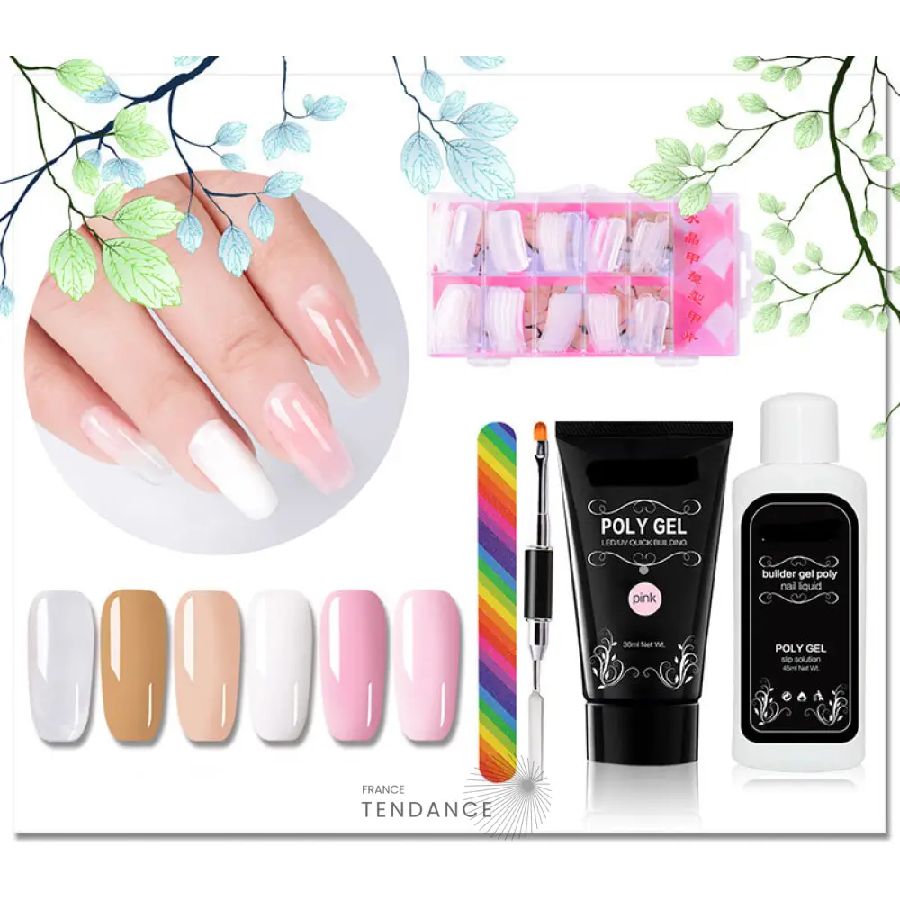 Kit Nail Pro+ Polygel | France-Tendance