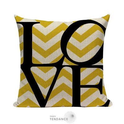 Taie De Coussin Décorative 45x45 - Série love |